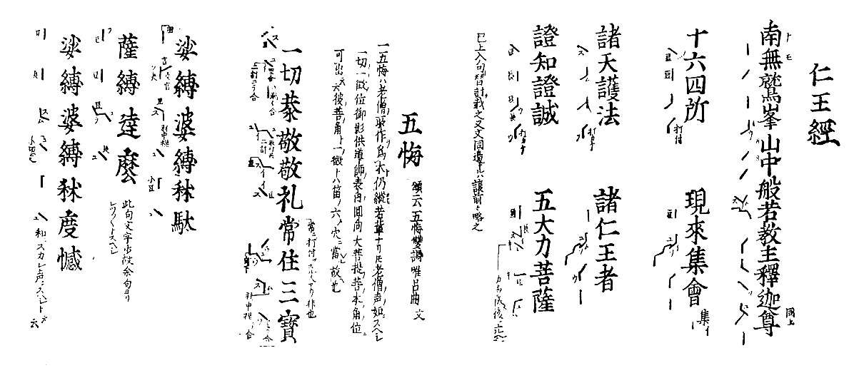 　　仁王經