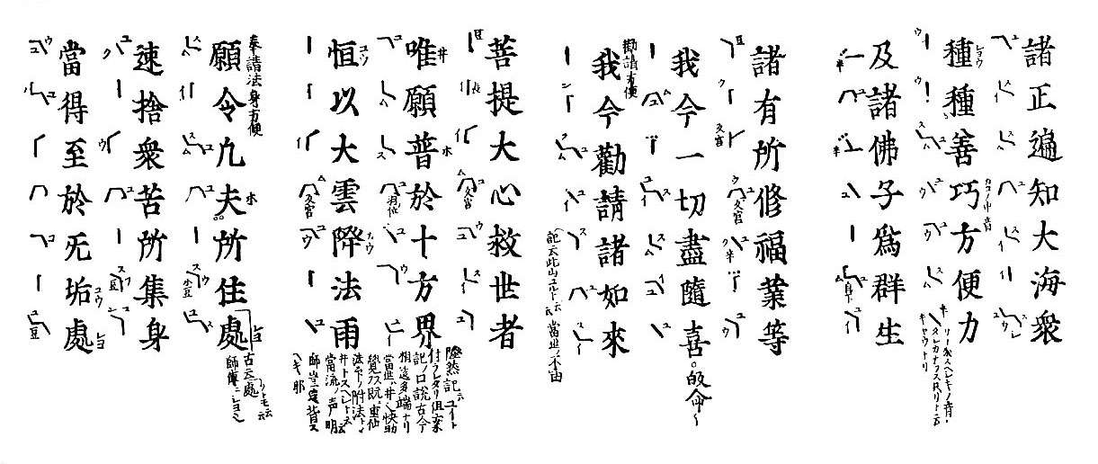 諸正遍知大海衆