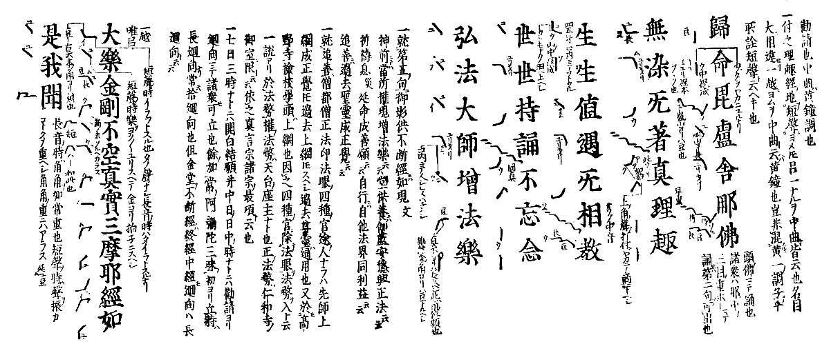 　勸請也中曲黄鐘調也