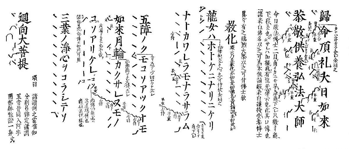 歸命頂礼大日如來