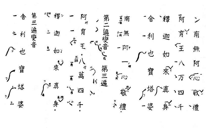 ン南無阿一心敬禮